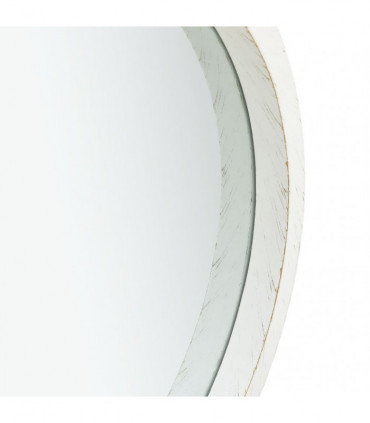 Wall Mirror with Strap 40 cm White