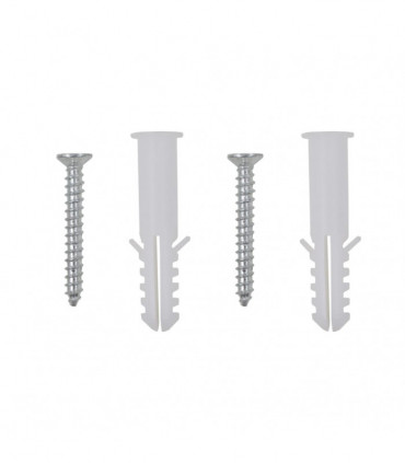 vidaXL Wall Mirrors 2 pcs 50 cm Round Glass