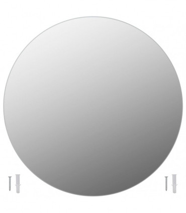 vidaXL Wall Mirrors 2 pcs 60 cm Round Glass