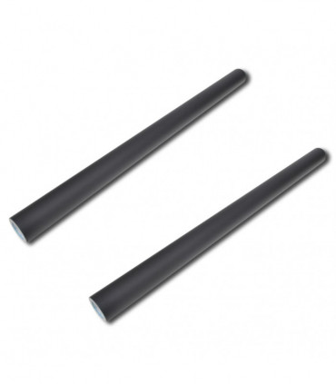 vidaXL Wall Sticker Blackboard 0.6 x 2 m 2 Rolls with Chalks