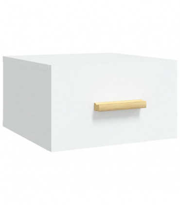 Wall-mounted Bedside Cabinet White 35x35x20 cm