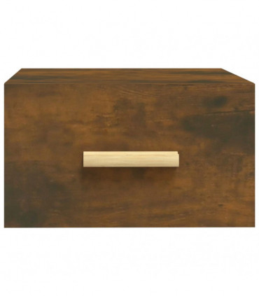 Wall-mounted Bedside Cabinets 2 pcs Smoked Oak 35x35x20 cm