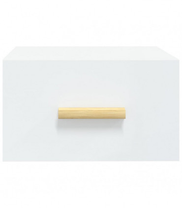 vidaXL Wall-mounted Bedside Cabinets 2 pcs White 35x35x20 cm