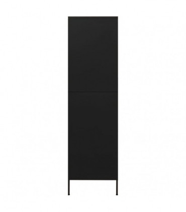 Wardrobe Black 90x50x180 cm Steel