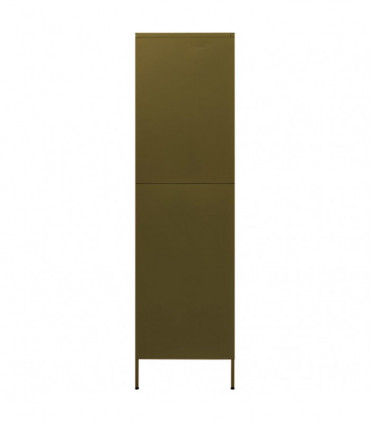 Wardrobe Olive Green 90x50x180 cm Steel