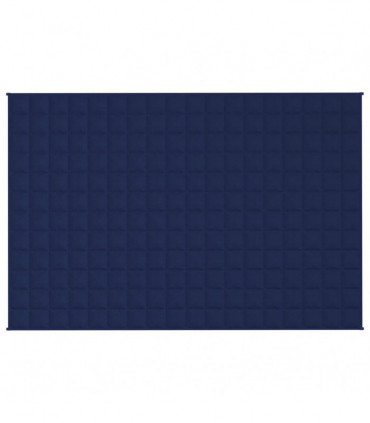 vidaXL Weighted Blanket Blue 122x183 cm 5 kg Fabric
