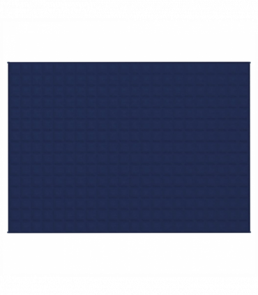 Weighted Blanket Blue 155x220 cm 11 kg Fabric
