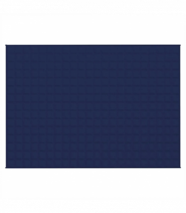 Weighted Blanket Blue 155x220 cm 11 kg Fabric