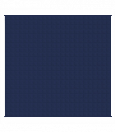 Weighted Blanket Blue 220x235 cm 15 kg Fabric