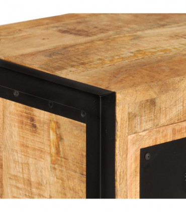 Wine Rack for 16 Bottles Solid Wood Mango