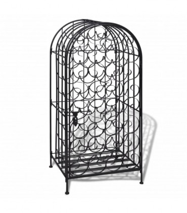 Wine Rack for 35 Bottles Metal