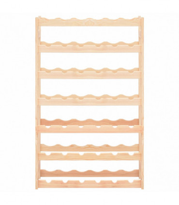 Wine Rack for 42 Bottles Pinewood