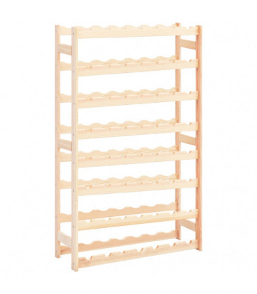 Wine Rack for 56 Bottles Pinewood