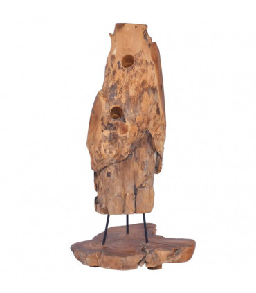 Wine Rack for 8 Bottles 40x30x80 cm Solid Teak Wood