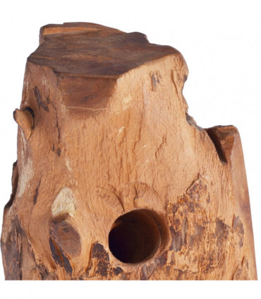 Wine Rack for 8 Bottles 40x30x80 cm Solid Teak Wood