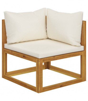 vidaXL 12 Piece Garden Lounge Set with Cushions Solid Wood Acacia (UK/IE/FI/NO only)