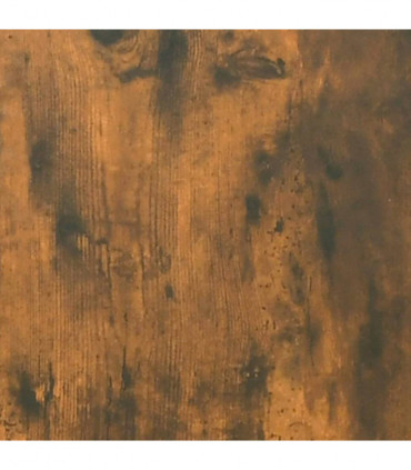 vidaXL 3 Piece Bathroom Furniture Set Smoked Oak Engineered Wood