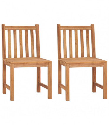 vidaXL 3 Piece Garden Dining Set Solid Teak Wood