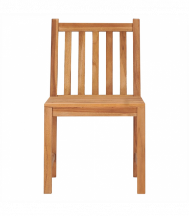 vidaXL 3 Piece Garden Dining Set Solid Teak Wood