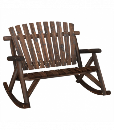 vidaXL 3 Piece Garden Lounge Set Solid Wood Spruce