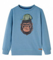 Kids' Sweatshirt Medium Blue 128