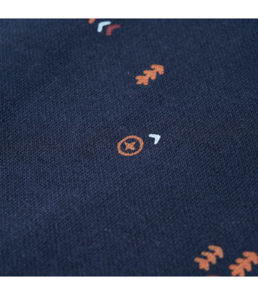 Kids' Sweatshirt Navy Melange 104