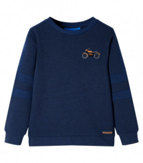 Kids' Sweatshirt Navy Melange 104