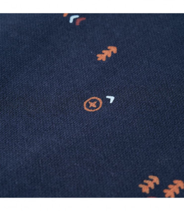 Kids' Sweatshirt Navy Melange 116