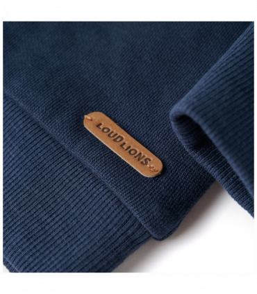 Kids' Sweatshirt Navy Melange 92