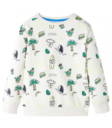 Kids' Sweatshirt Soft Ecru 104