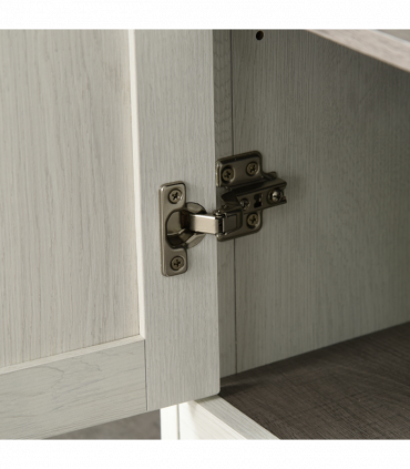 Tall Bathroom Storage Cabinet, Linen Tower with Adjustable Shelf, White