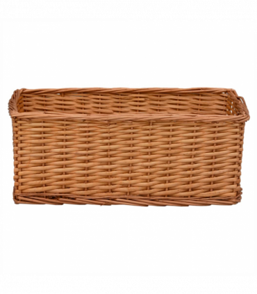 vidaXL 4 Piece Nesting Basket Set Brown Willow