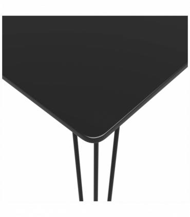 vidaXL 5 Piece Bar Set Black