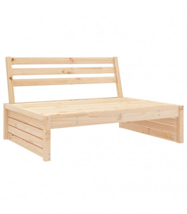 vidaXL 6 Piece Garden Lounge Set Solid Wood Pine