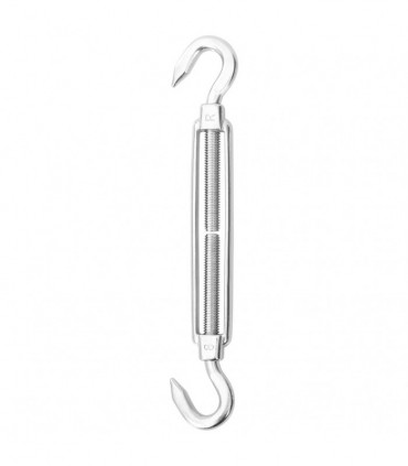 vidaXL 8 Piece Sunshade Sail Accessory Set Stainless Steel