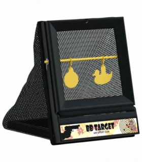 vidaXL Airsoft Target Black 19 x 26 x 25 cm Plastic