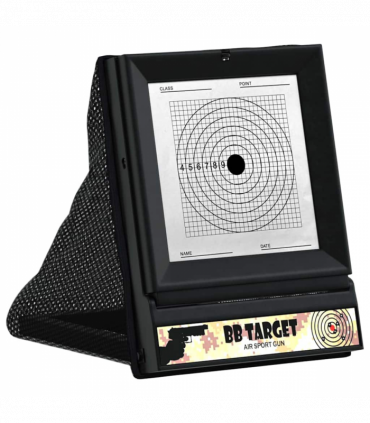 vidaXL Airsoft Target Black 19 x 26 x 25 cm Plastic