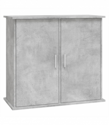 vidaXL Aquarium Stand Concrete Grey 81x36x73 cm Engineered Wood