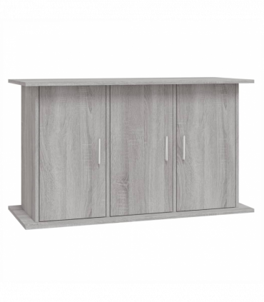 vidaXL Aquarium Stand Grey Sonoma 101x41x58 cm Engineered Wood