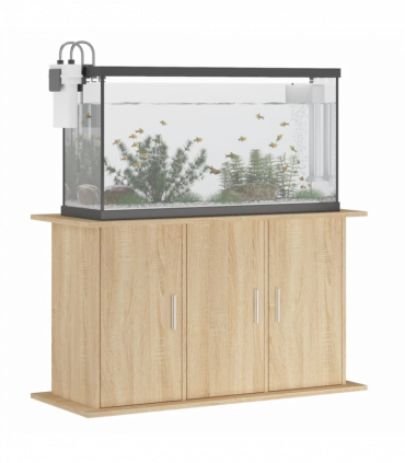 vidaXL Aquarium Stand Sonoma Oak 101x41x58 cm Engineered Wood