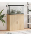 vidaXL Aquarium Stand Sonoma Oak 81x36x73 cm Engineered Wood