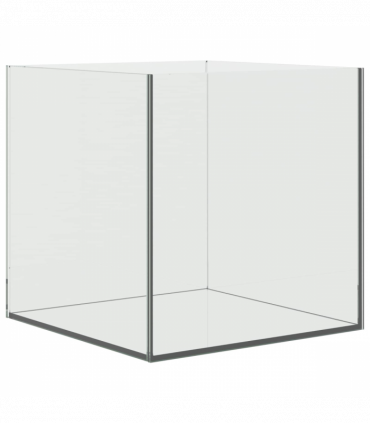 vidaXL Aquarium with Storage Transparent 30 x 30 x 30 cm Glass