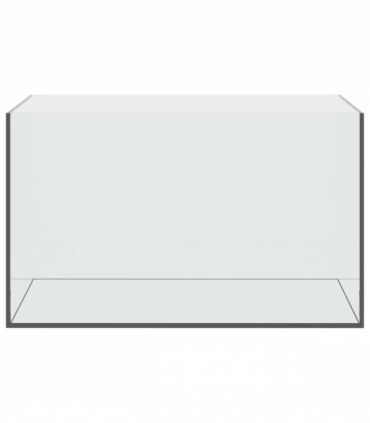 vidaXL Aquarium with Storage Transparent 50 x 30 x 30 cm Glass