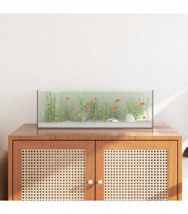 vidaXL Aquarium with Storage Transparent 60 x 20 x 20 cm Glass