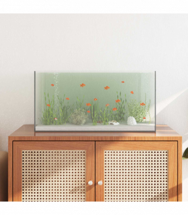 vidaXL Aquarium with Storage Transparent 60 x 30 x 30 cm Glass