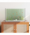 vidaXL Aquarium with Storage Transparent 60 x 35 x 40 cm Glass