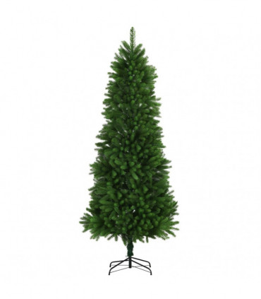 vidaXL Artificial Christmas Tree Lifelike Needles 240 cm Green