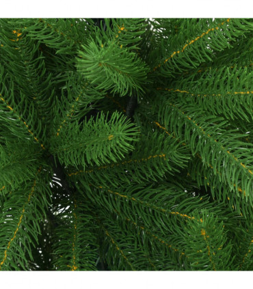 vidaXL Artificial Christmas Tree Lifelike Needles 240 cm Green