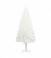 vidaXL Artificial Christmas Tree Lifelike Needles White 120 cm