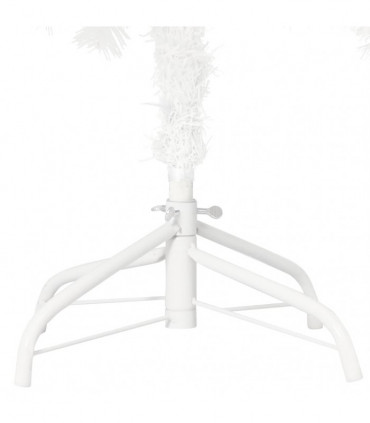 vidaXL Artificial Christmas Tree Lifelike Needles White 120 cm